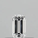 0.22ct Emerald Lab Grown Diamond (Colour D, Clarity VS1, IGI Certified)
