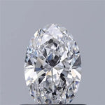 0.52ct Oval Lab Grown Diamond (Colour D, Clarity VVS1, Cut EX, IGI Certified)