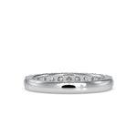 Round Square Prong Wedding Band-Dileti