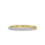 Round Duo Metal Wedding Band-Dileti