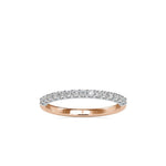 Round Duo Metal Wedding Band-Dileti
