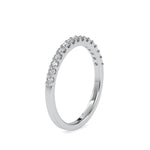 Round Duo Metal Wedding Band-Dileti