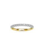 Round Duo Metal Wedding Band-Dileti