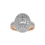 Eniko Oval Diamond Bouquet Ring-Dileti