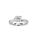 Ava Asymmetric Round Elegance Setting-Dileti