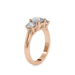 Carissa Tri Circle Radiance Ring-Dileti