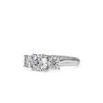 Carissa Tri Circle Radiance Ring-Dileti
