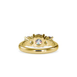 Carissa Tri Circle Radiance Ring-Dileti