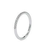 Round Embed Anniversary Ring-Dileti