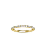 Round Embed Anniversary Ring-Dileti