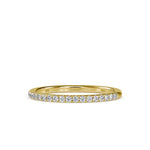Round Embed Anniversary Ring-Dileti