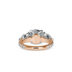 Tove Pear Twist Radiance Ring-Dileti