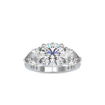 Tove Pear Twist Radiance Setting-Dileti