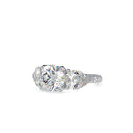 Tove Pear Twist Radiance Setting-Dileti