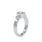 Callie Cushion Harmony Circlet Setting-Dileti