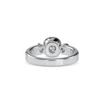 Callie Cushion Harmony Circlet Ring-Dileti