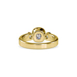 Callie Cushion Harmony Circlet Ring-Dileti