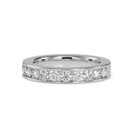 Round Channel Set Wedding Band-Dileti