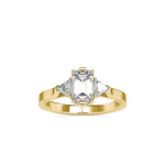 Stellar Prism Emerald Ring-Dileti