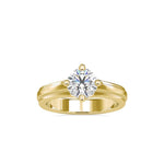Carol Luminous Solitaire Ring-Dileti