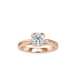 Belinda Petal Twist Circlet Ring-Dileti