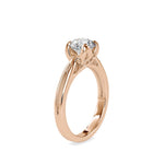 Belinda Petal Twist Circlet Ring-Dileti