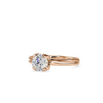 Belinda Petal Twist Circlet Ring-Dileti