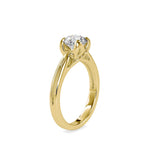 Belinda Petal Twist Circlet Ring-Dileti