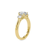 Isla Serenity Oval Cascade Ring-Dileti