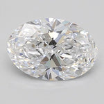 1.11ct Oval Lab Grown Diamond (Colour D, Clarity VVS1, GIA Certified)