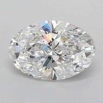 1.50ct Oval Lab Grown Diamond (Colour D, Clarity FL, IGI Certified)