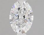 1.60ct Oval Lab Grown Diamond (Colour D, Clarity VVS2, IGI Certified)