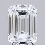 1.92ct Emerald Lab Grown Diamond (Colour D, Clarity IF, IGI Certified)