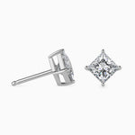 Kate Solitaire Princess Earrings-Dileti
