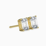 Patricia Solitaire Emerald Earrings-Dileti