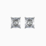 Jacqueline Solitaire Radiant Earrings-Dileti