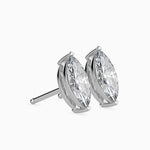 Charlotte Solitaire Marquise Earrings-Dileti