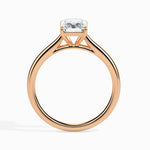 Larissa Solitaire Radiant Ring-Dileti