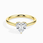 Olfea Solitaire Heart Ring-Dileti