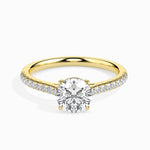 Pave Round Setting