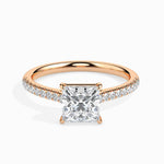 Pave Princess Setting