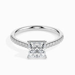 Pave Princess Setting
