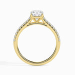 Pave Cushion Setting