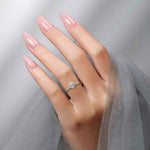 Pave Oval Setting