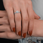 Pave Asscher Setting