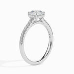Pave Asscher Setting