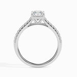Pave Asscher Setting