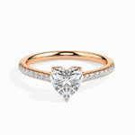 Pave Heart Setting
