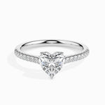 Pave Heart Setting