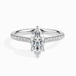Pave Marquise Setting